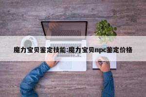 魔力宝贝鉴定技能:魔力宝贝npc鉴定价格