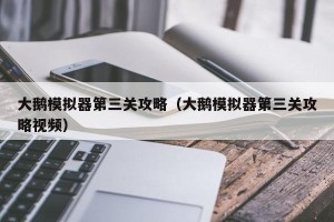 大鹅模拟器第三关攻略（大鹅模拟器第三关攻略视频）